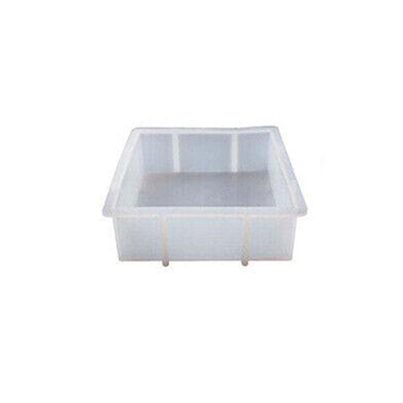 New Large Crystal Epoxy Resin Mold Geometry Cube Specimen Love Heart Round Mould - Rectangle