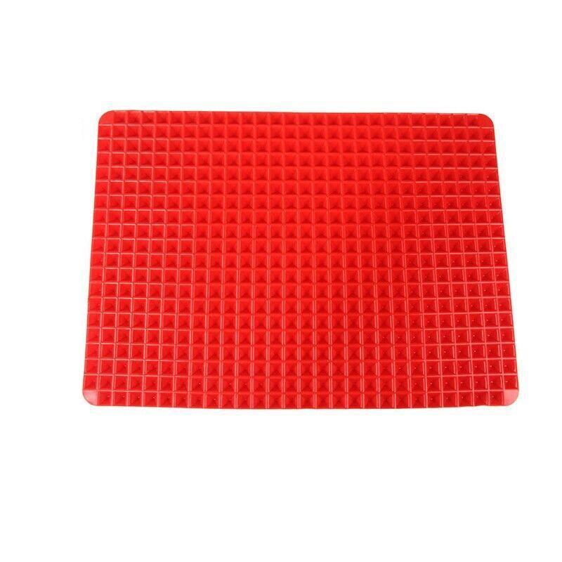 Tray Oven Pan Baking Mat Mould Sheet Liner Non-Stick Silicone Cook Pyramid