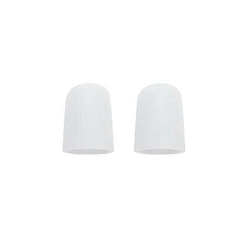 Silicone Toe Sleeve Gel Toe Cap Cover Protector Finger Tube Corn - S(2PCS)