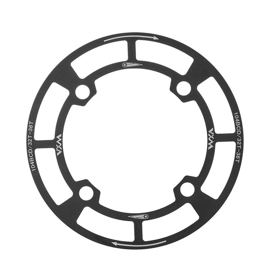 Round Bicycle Gear Disc Cover Single Speed Wheel Protection Shield for Bike Use