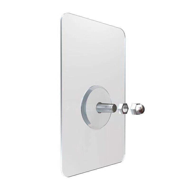 10X Punch-Free Adhesive Wall Hanging Hooks - 18mm