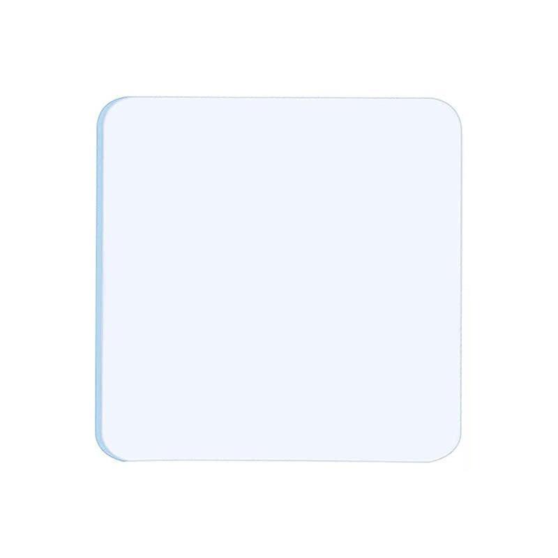 Nano Double Sided Tape Clear Adhesive Traceless Gel Pad 6x6cm Reusable Anti Slip - 50 PCS