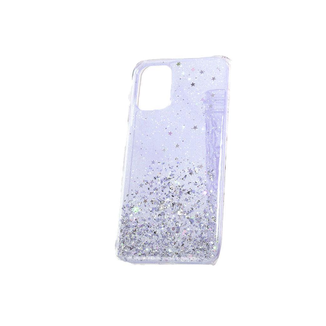 For Samsung Galaxy S20 Fe S21 Ultra S20 Shockproof Bling Glitter Soft Case Purple - For Samsung S8+