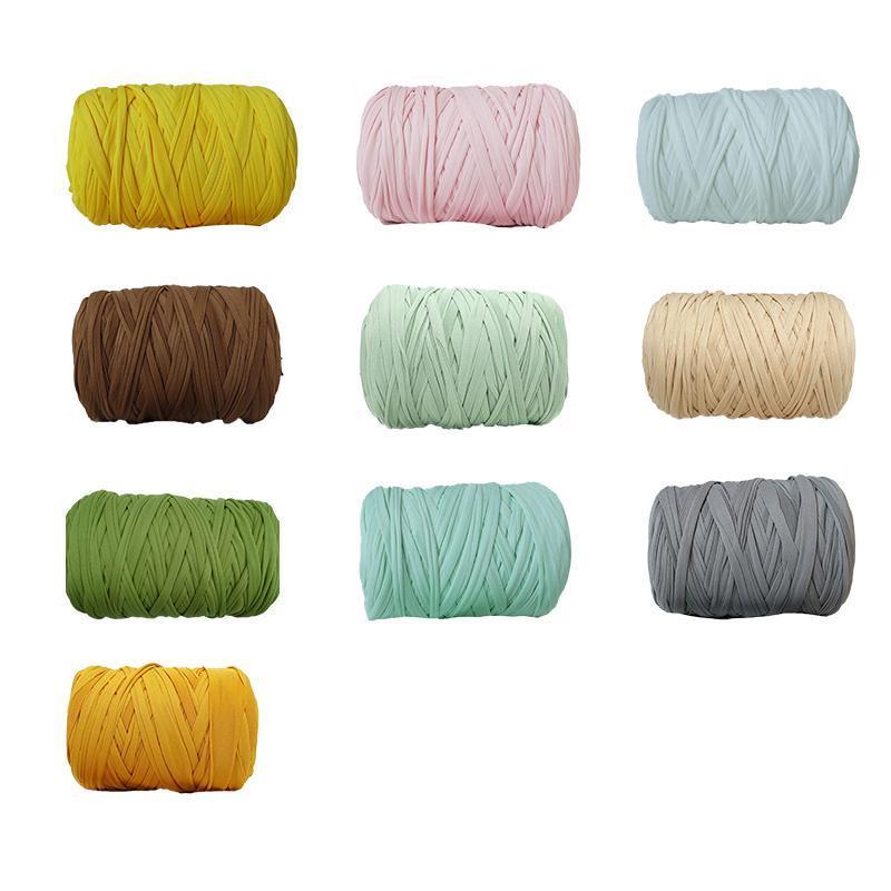 Chunky Arm Wool Yarn Knitted Soft Woolen Yarn Hand Washable Knitted Yarn for Bed - Light Pink