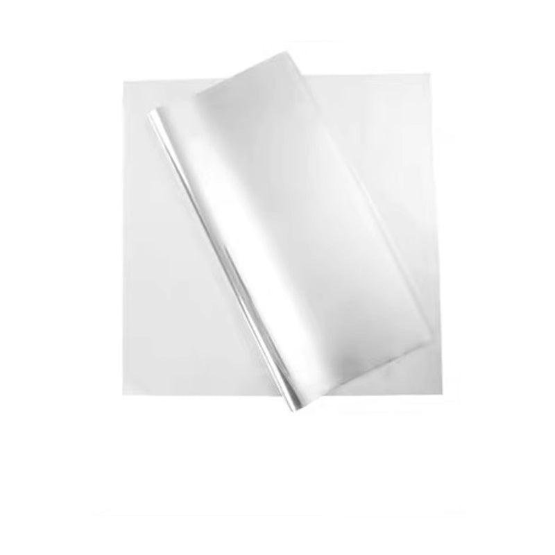 100X Clear Cellophane Wrap Rolls - 4 Sizes for Gifts & Bouquets - 100PCS-60*60CM
