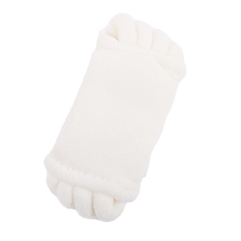 1 Pair Yoga Massage Socks Toe Separator Foot Alignment & Pain Relief - Pink