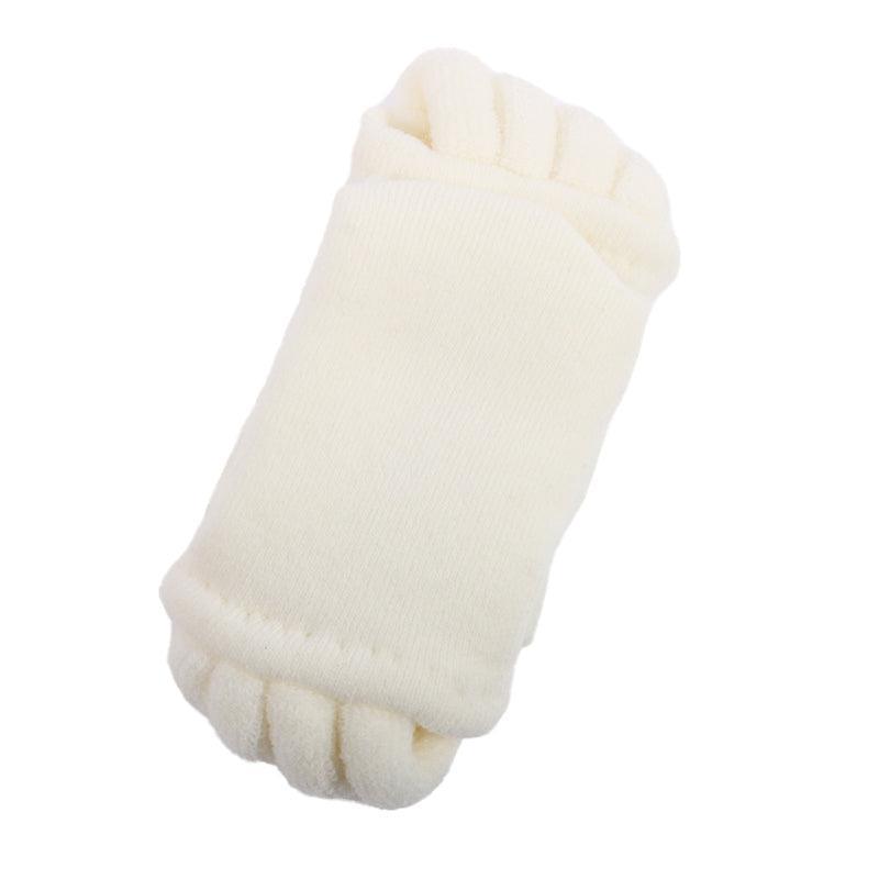1 Pair Yoga Massage Socks Toe Separator Foot Alignment & Pain Relief - Pink