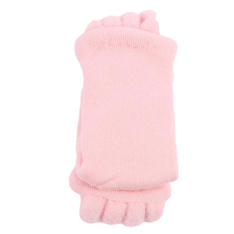 1 Pair Yoga Massage Socks Toe Separator Foot Alignment & Pain Relief - Royal Blue