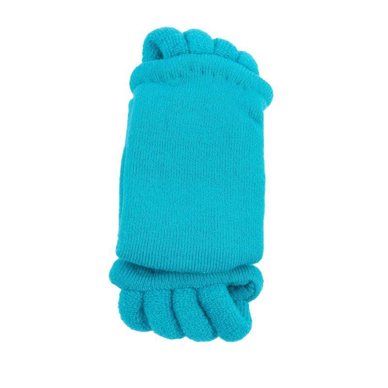 1 Pair Yoga Massage Socks Toe Separator Foot Alignment & Pain Relief - Royal Blue