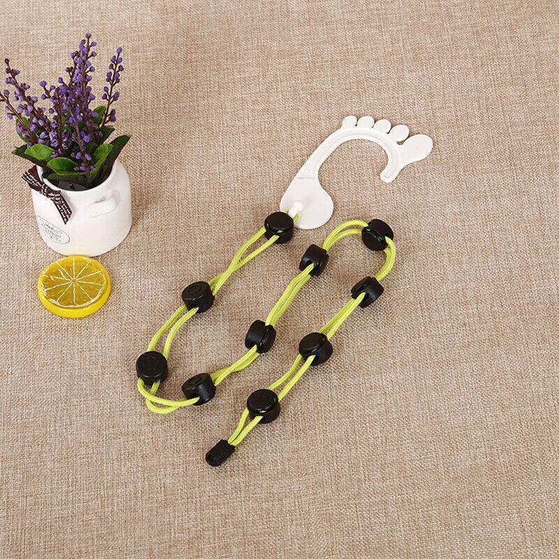 Locks Sock Tidy Clips Rope Storage Hangers Closet Organizer Laundry Helper - Green
