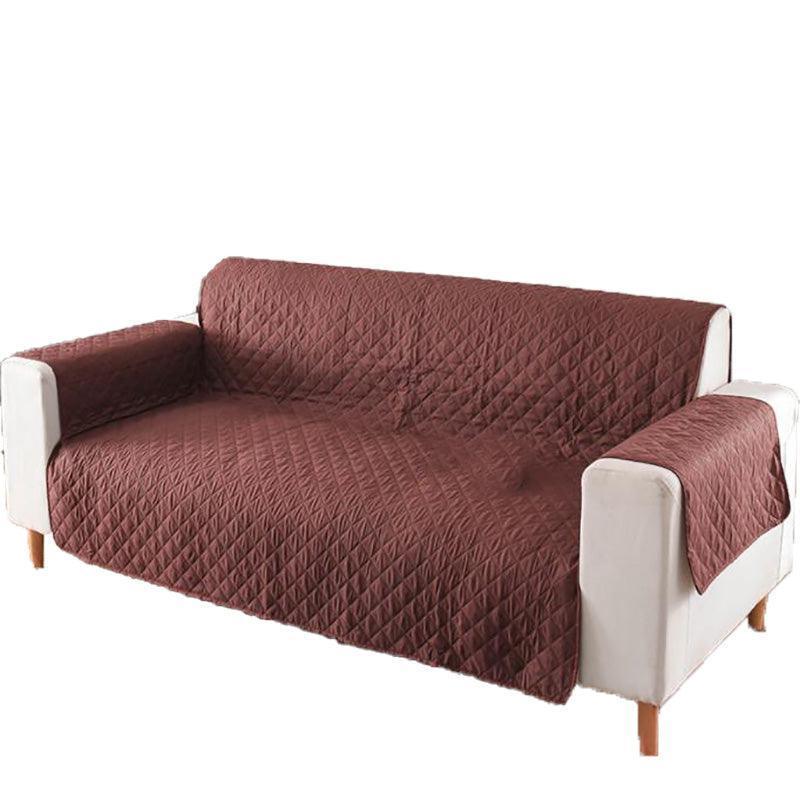 130X195cm Seater Pet Sofa Protector Cover Quilted Couch Covers Lounge Slipcover - Lake Blue