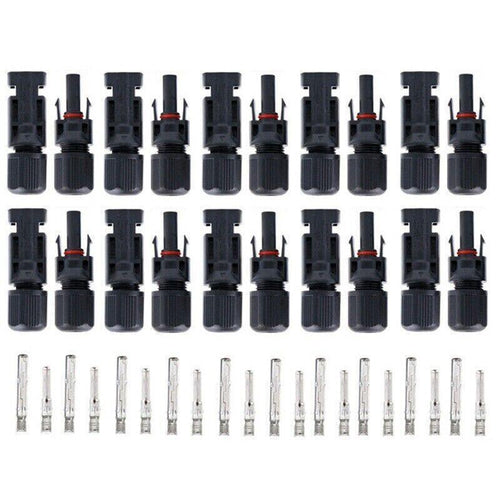 5-20 Pairs PV Connectors Solar Panel 30A Line Plug Socket Male Female IP67 - 5 Pairs