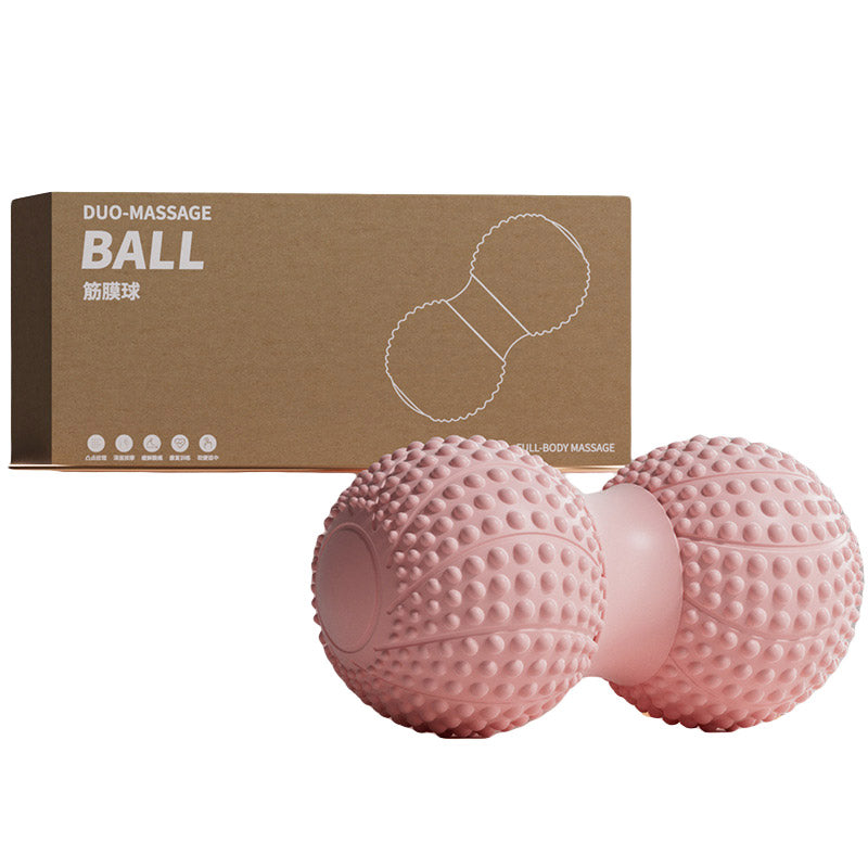 Peanut Massage Ball Foot and Muscle Relaxation Yoga Fitness Massage Tool - Green