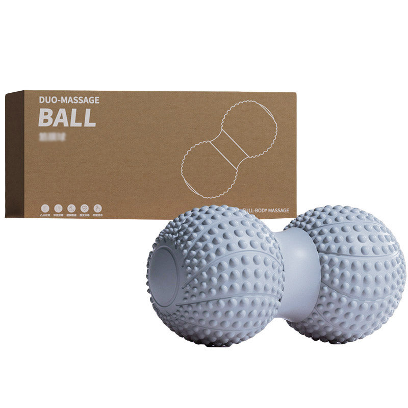 Peanut Massage Ball Foot and Muscle Relaxation Yoga Fitness Massage Tool - Green