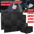 Sound Proofing Acoustic Panels Tiles Foam Studio Egg Shell Insulation Bass Traps - 12PCS