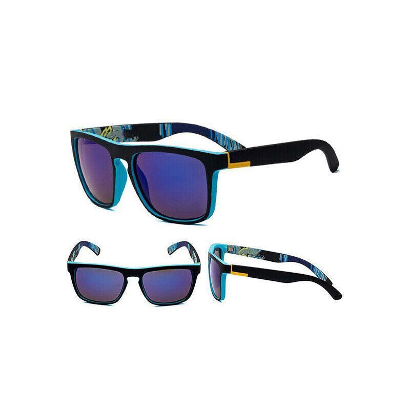 Polarized Mens Sunglasses Polarised Square Frame Glasses Sports - 11
