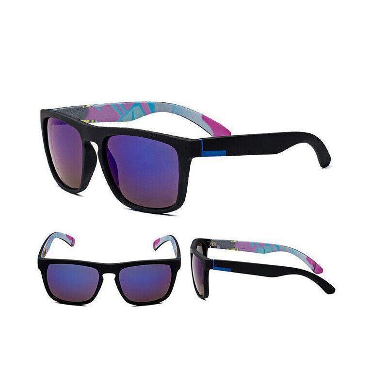 Polarized Mens Sunglasses Polarised Square Frame Glasses Sports - 2