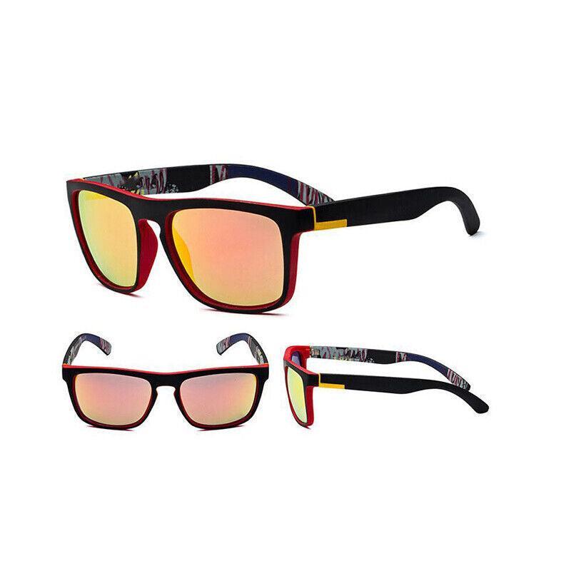 Polarized Mens Sunglasses Polarised Square Frame Glasses Sports - 7
