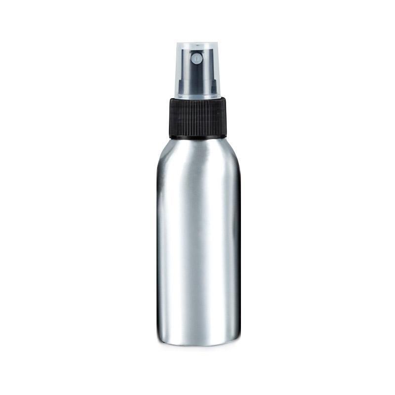 10pcs Travel Size Refillable Aluminum Spray Bottles Toner Cleaning Solution Mist - 10pcs-150ml