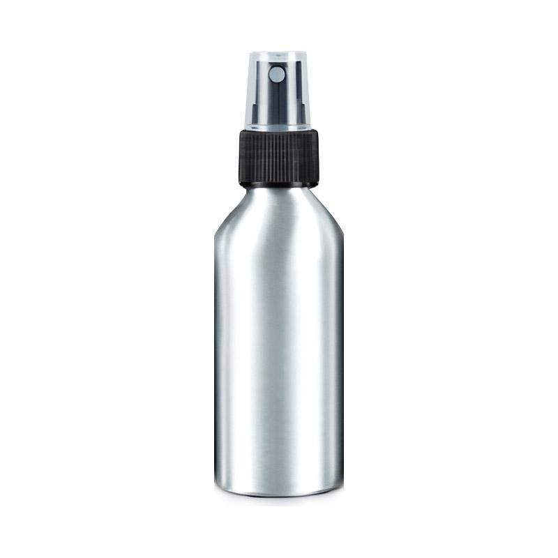 10pcs Travel Size Refillable Aluminum Spray Bottles Toner Cleaning Solution Mist - 10pcs-250ml