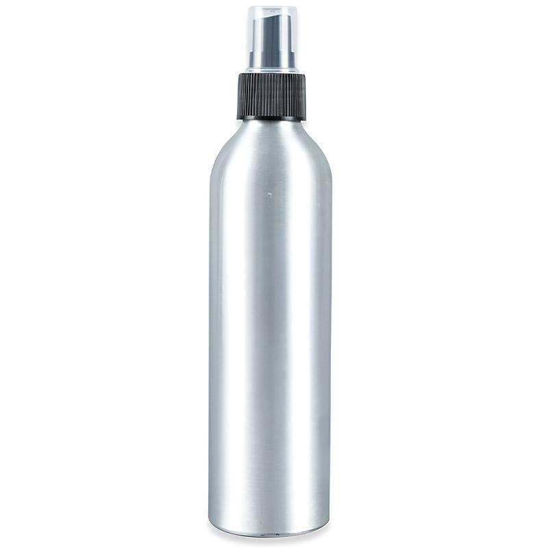 10pcs Travel Size Refillable Aluminum Spray Bottles Toner Cleaning Solution Mist - 10pcs-250ml