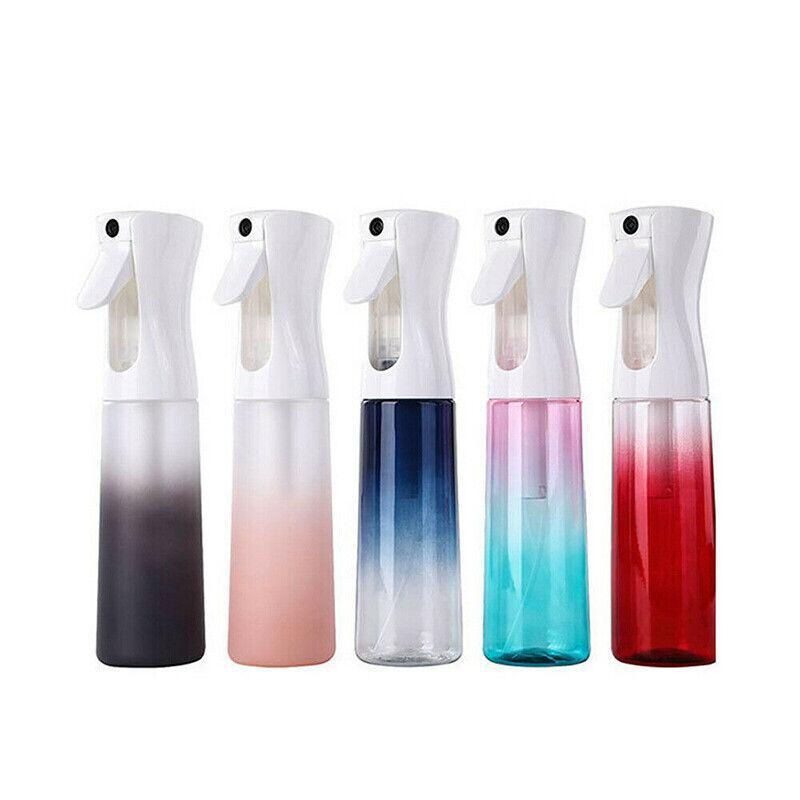 Hair Water Spray Bottle Empty- Continuous Mister Sprayer Ultra Fine Mist Bottle - Blue