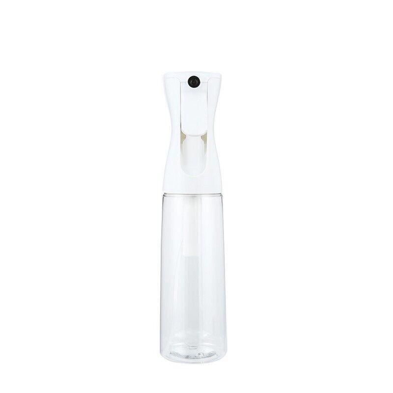 300ml Continuous Spray Bottle Ultra Fine Mist Dispenser Sanitizer Salon - White
