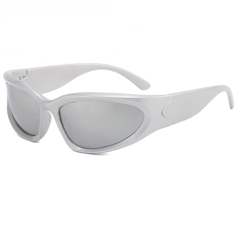 Men Sunglasses Polarized Glasses Driving Sports Outdoor Sport Fishing Eyewear - Purple/Black