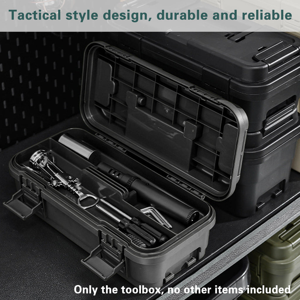 Multi Function Toolbox Household Car Storage Organizer Outdoor Hardware Case - 4L