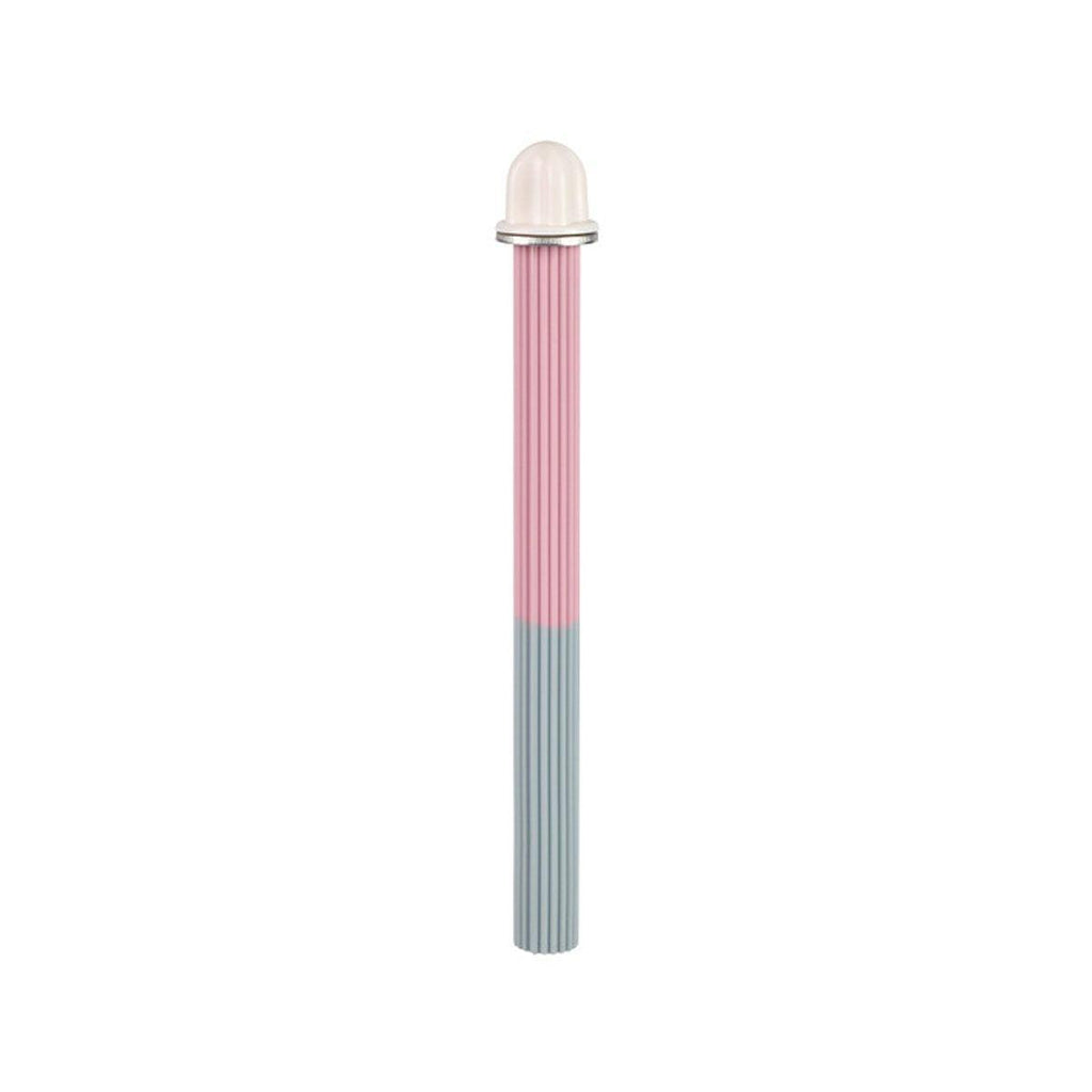 Non-Slip Silicone Parrot Perch Stand Stick Grinding Claw Bird Cage Accessories - White Grey