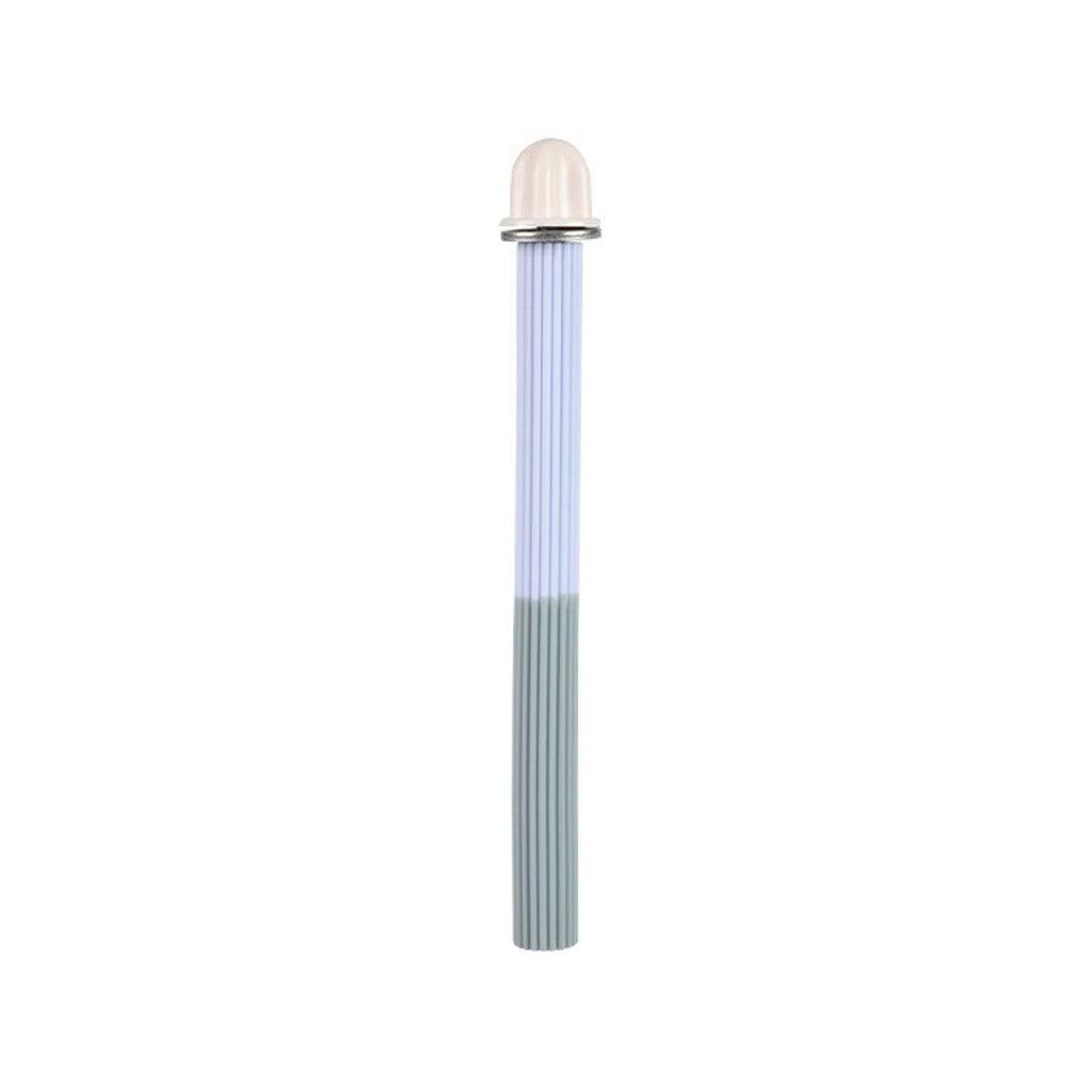 Non-Slip Silicone Parrot Perch Stand Stick Grinding Claw Bird Cage Accessories - White Grey