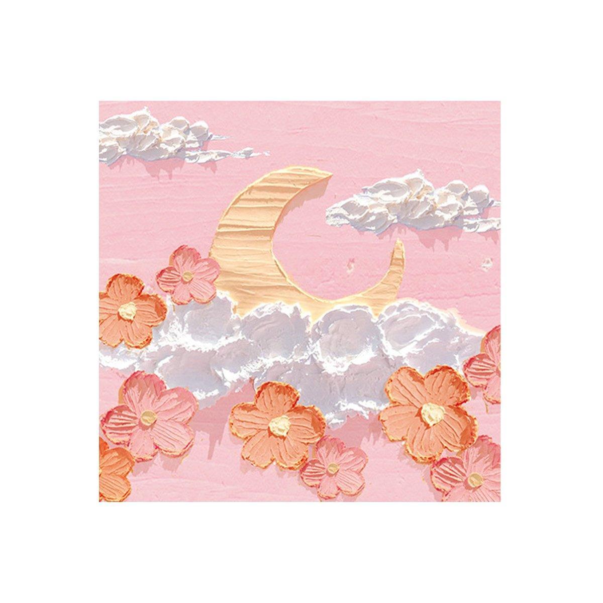 800 Sheets Colorful Oil Painting Sticky Notes Memo Pads Self-Adhesive Notes - 6#