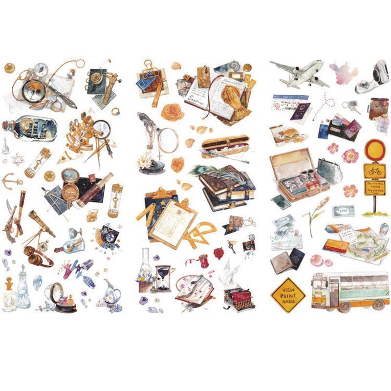 15-Style Creative Student Graffiti Sticker Set Small Fresh Sticker - F-Rabbit