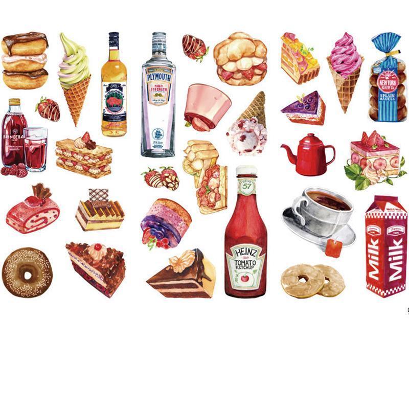 15-Style Creative Student Graffiti Sticker Set Small Fresh Sticker - J-Fashion Clothing