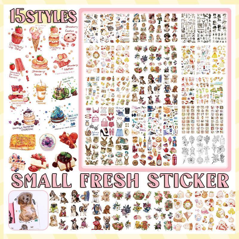 15-Style Creative Student Graffiti Sticker Set Small Fresh Sticker - M-Traditional Chinese Opera