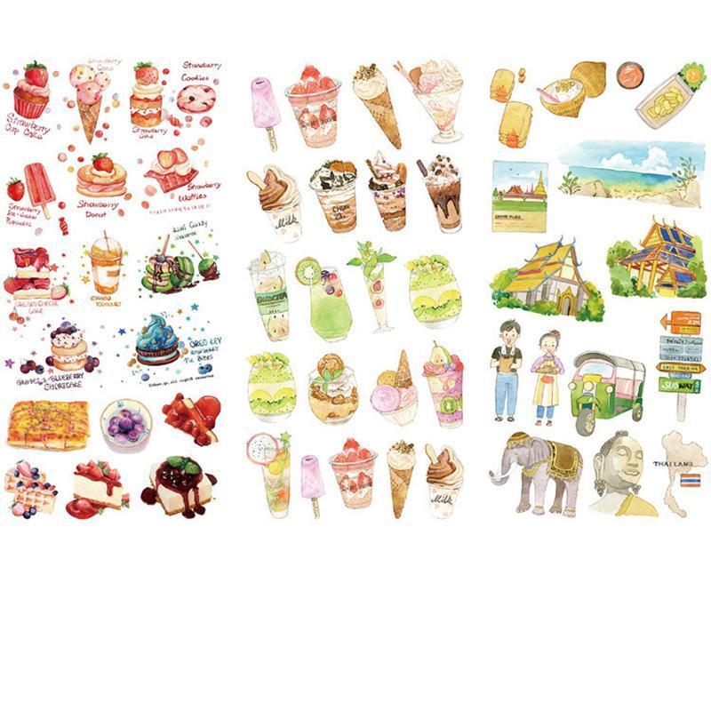 15-Style Creative Student Graffiti Sticker Set Small Fresh Sticker - M-Traditional Chinese Opera