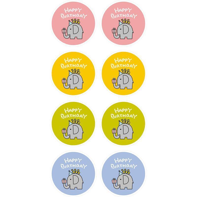 UP TO 80PCS Stickers Labels Thank You Stickers Gift Wrapping Craft Scrapbook DIY - 16*5PCS Style 2