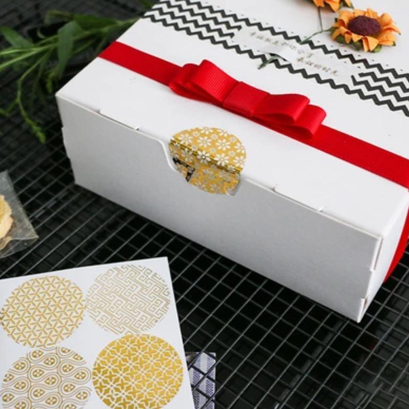 UP TO 80PCS Stickers Labels Thank You Stickers Gift Wrapping Craft Scrapbook DIY - 8*5PCS Style 5