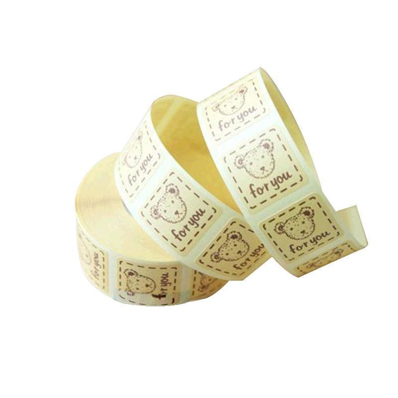 UP TO 80PCS Stickers Labels Thank You Stickers Gift Wrapping Craft Scrapbook DIY - 8*5PCS Style 5