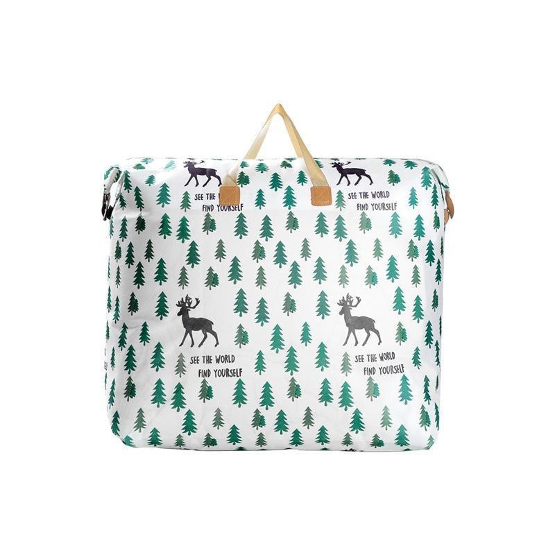 Multipurpose Quilt Storage Bags Waterproof Coated Fabric 4 Sizes Available - Cow 74*22*52cm
