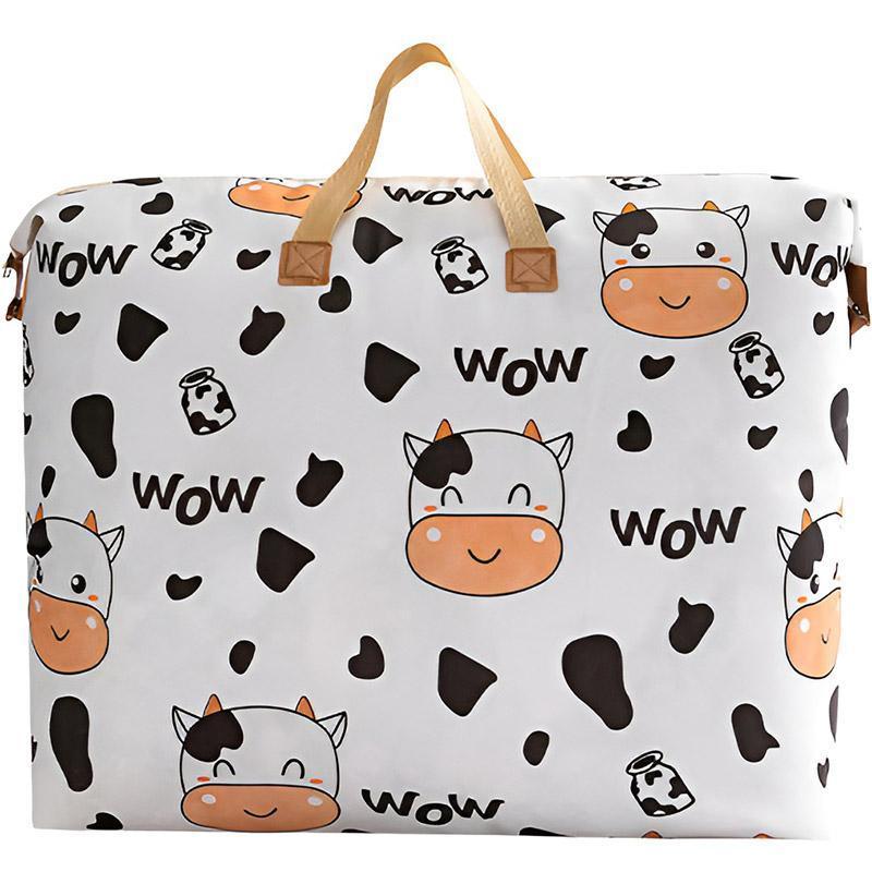 Multipurpose Quilt Storage Bags Waterproof Coated Fabric 4 Sizes Available - Cow 74*22*52cm