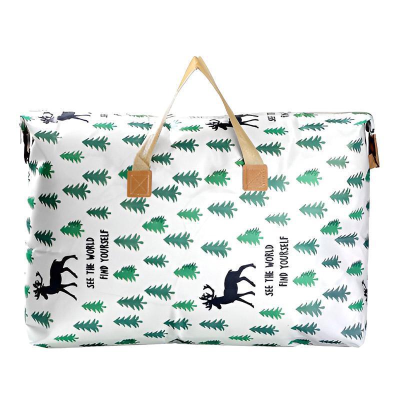 Multipurpose Quilt Storage Bags Waterproof Coated Fabric 4 Sizes Available - Pineapple 74*22*52cm
