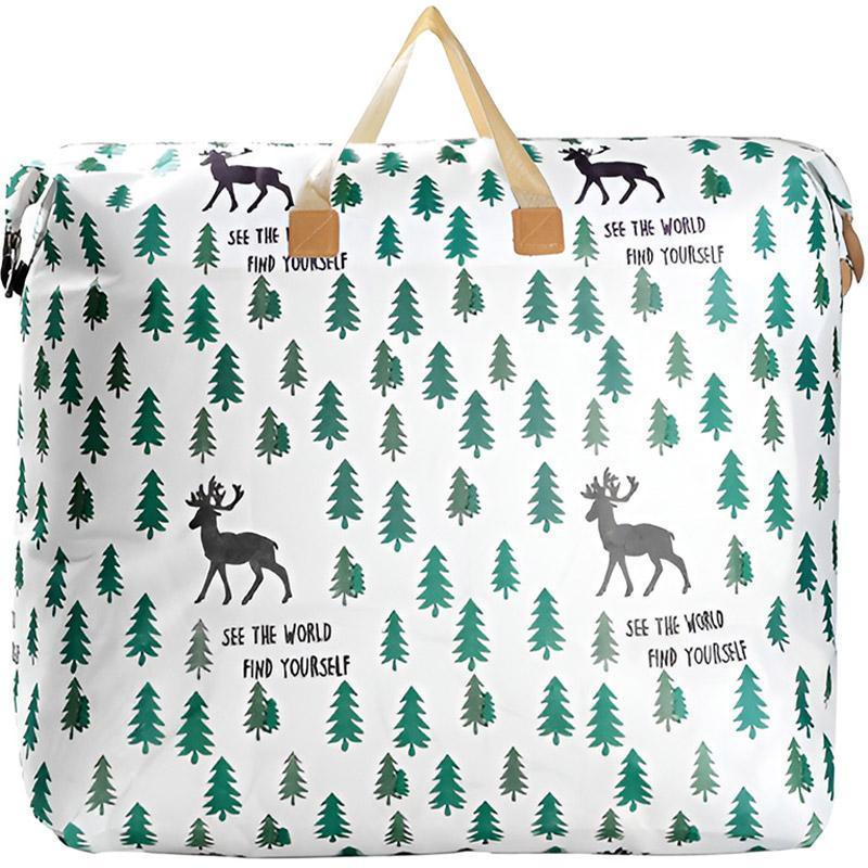 Multipurpose Quilt Storage Bags Waterproof Coated Fabric 4 Sizes Available - Tree 52*17*40cm