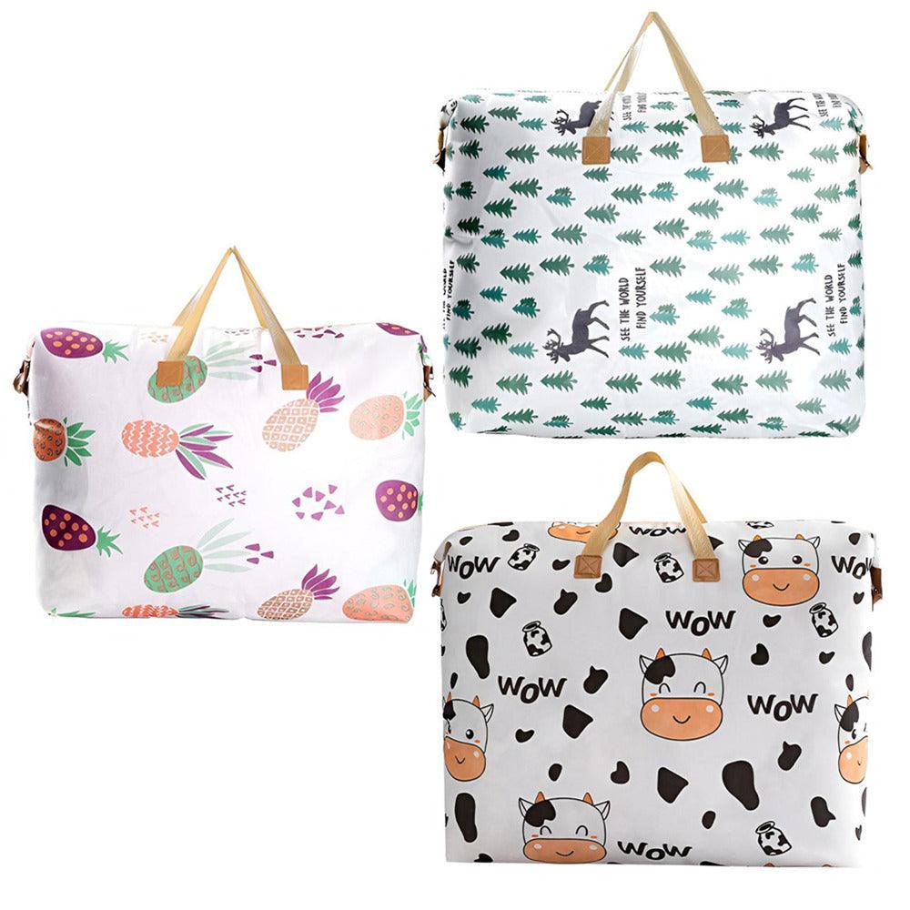Multipurpose Quilt Storage Bags Waterproof Coated Fabric 4 Sizes Available - Tree 74*22*52cm