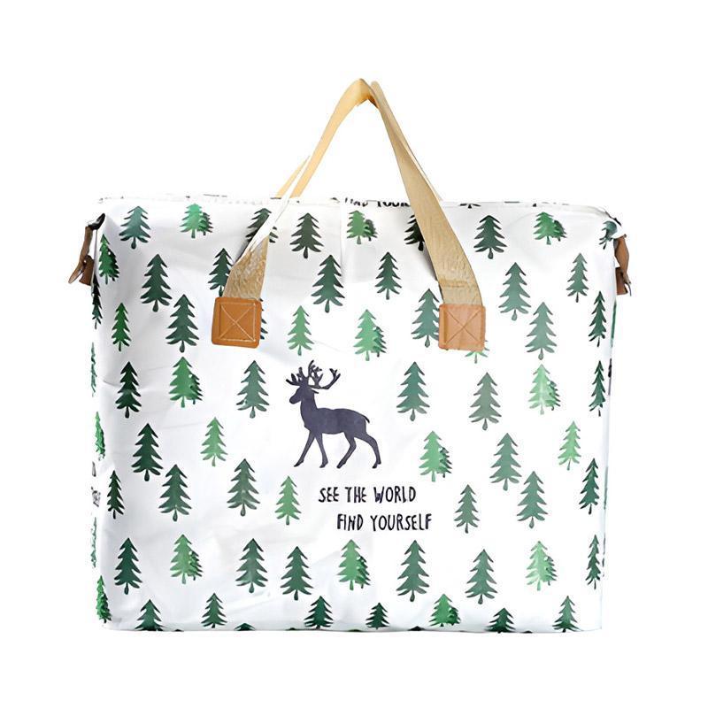 Multipurpose Quilt Storage Bags Waterproof Coated Fabric 4 Sizes Available - Tree 74*22*52cm