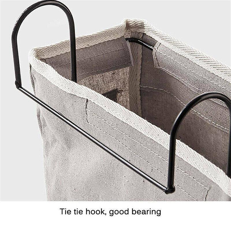 Hanging Bedside Storage Caddy with Pockets for Bunk Bed Dorm Couch Organizing - Light Pink