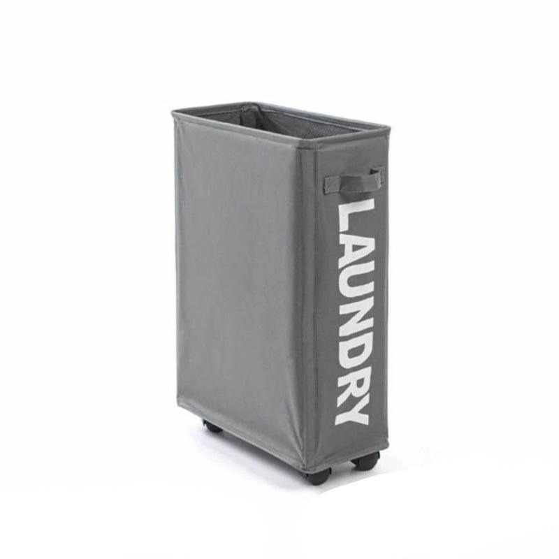Large Foldable Laundry Washing Clothes Storage Bag Hamper Basket Bin Organiser - Black
