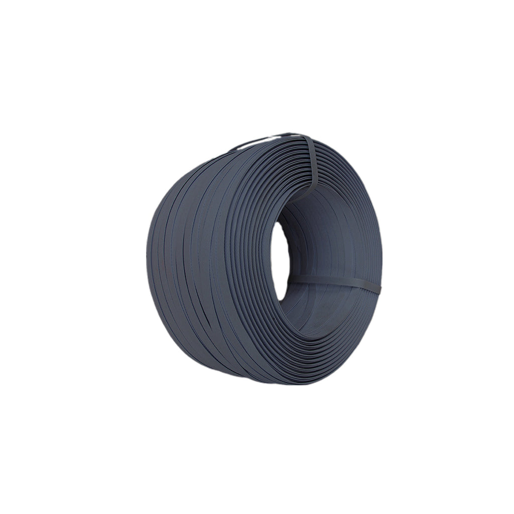 Packing Strap Roll 15MM Heavy Duty Binding Band Plastic Strapping for Packaging - Black