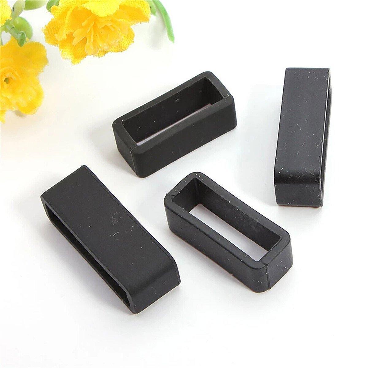 4/8pcs Watch Silicone Gel Ring Bracelet Rubber Bands for Men Women Fashion - 18mm-8pcs
