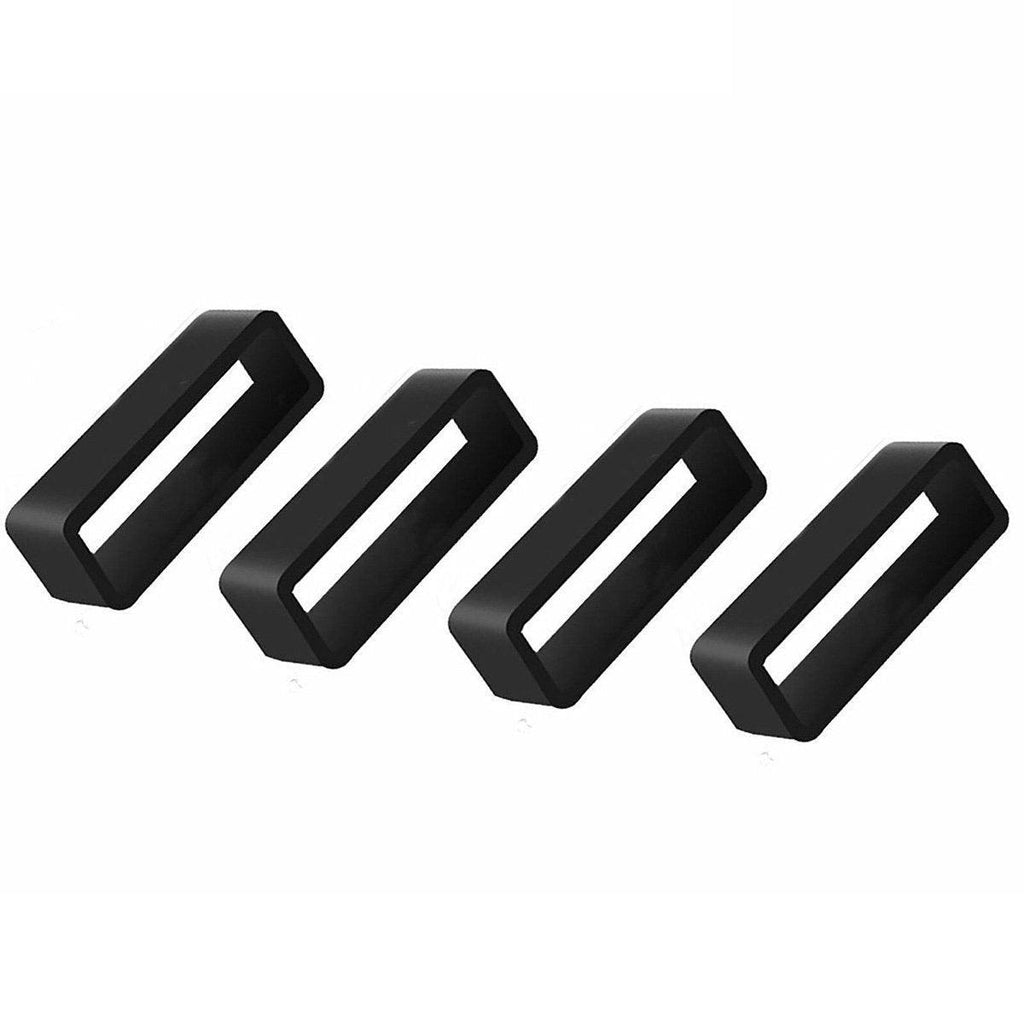 4/8pcs Watch Silicone Gel Ring Bracelet Rubber Bands for Men Women Fashion - 22mm-8pcs